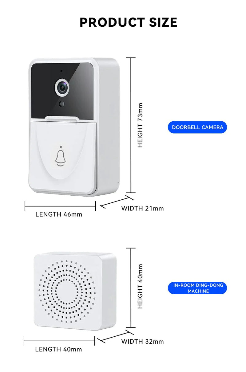 Wireless Security Video Doorbell