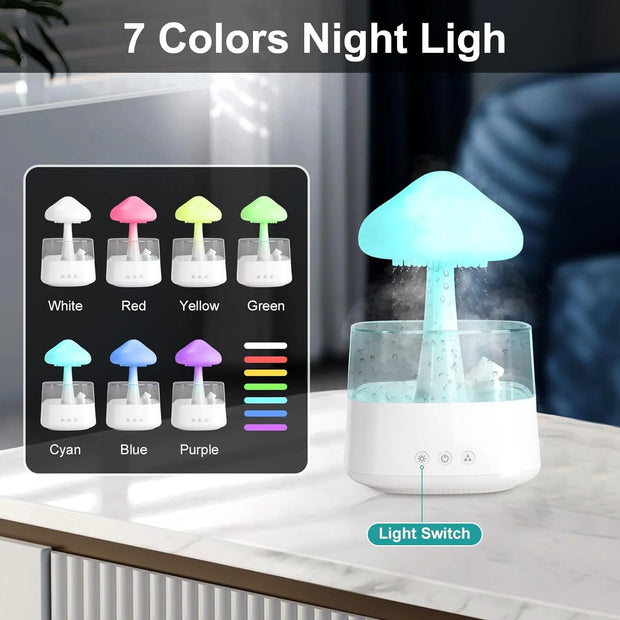Ultrasonic Cloud Rain Humidifier