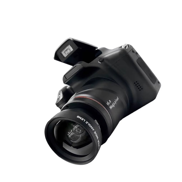 Professional Beginner Digital Display Camera Traveling Hiking LCD Screen Handheld Camcorder Cameras Removable Lens