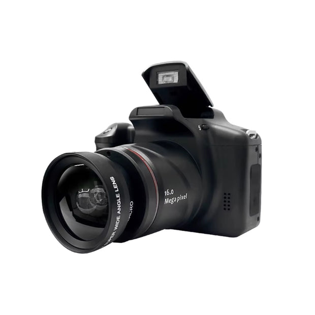 Professional Beginner Digital Display Camera Traveling Hiking LCD Screen Handheld Camcorder Cameras Removable Lens