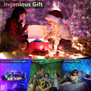 Galaxy Projector for Bedroom, Light Projector Star Projector Galaxy Light with B