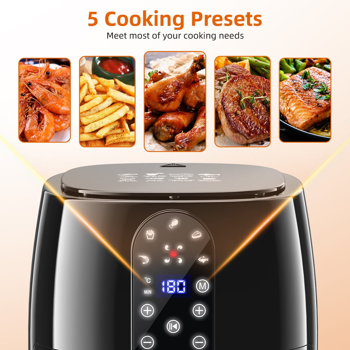 Digital Oil-Free Hot Air Fryer