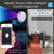 Tuya Wifi Smart Star Projector Galaxy for Holiday Party APP Control Smart Home Nebula Projector Works for Google Home Alexa
