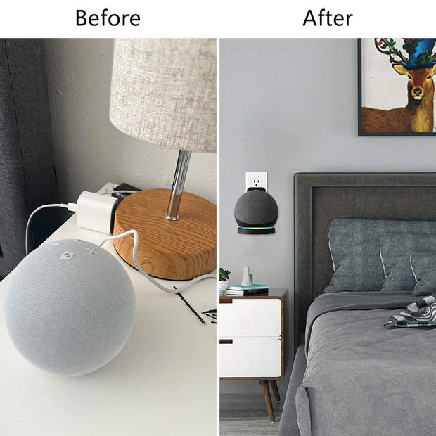 Wall Outlets Holder for Echo Dot 5th Gen