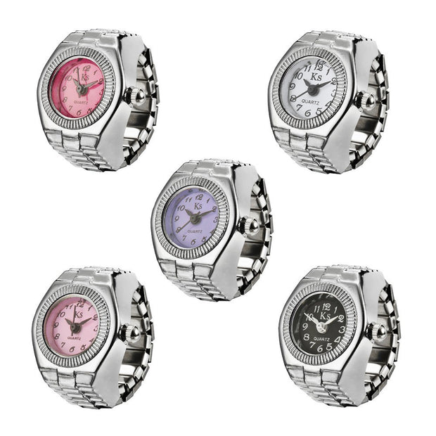 Simple All-Match Ring Watch Alloy Creative Watch