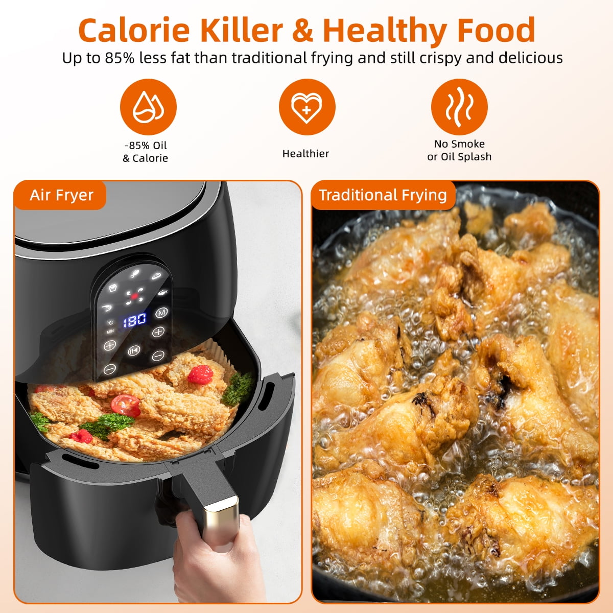 Digital Oil-Free Hot Air Fryer