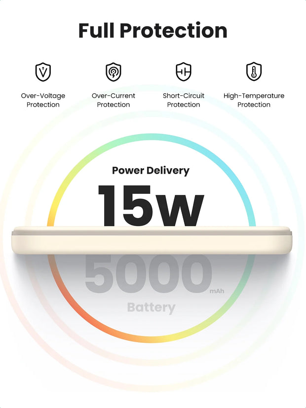 Wireless 5000mAh Power Bank