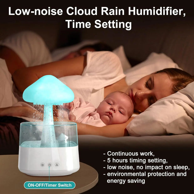 Ultrasonic Cloud Rain Humidifier