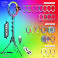 12-Inch LED RGB Ring Light