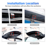 UHD 3D 360 ° Panoramic Camera Rear View Camera Car Bird'S-Eye View System Rear/Front/Left/Right 4 Cameras 3D 360 ° Camera