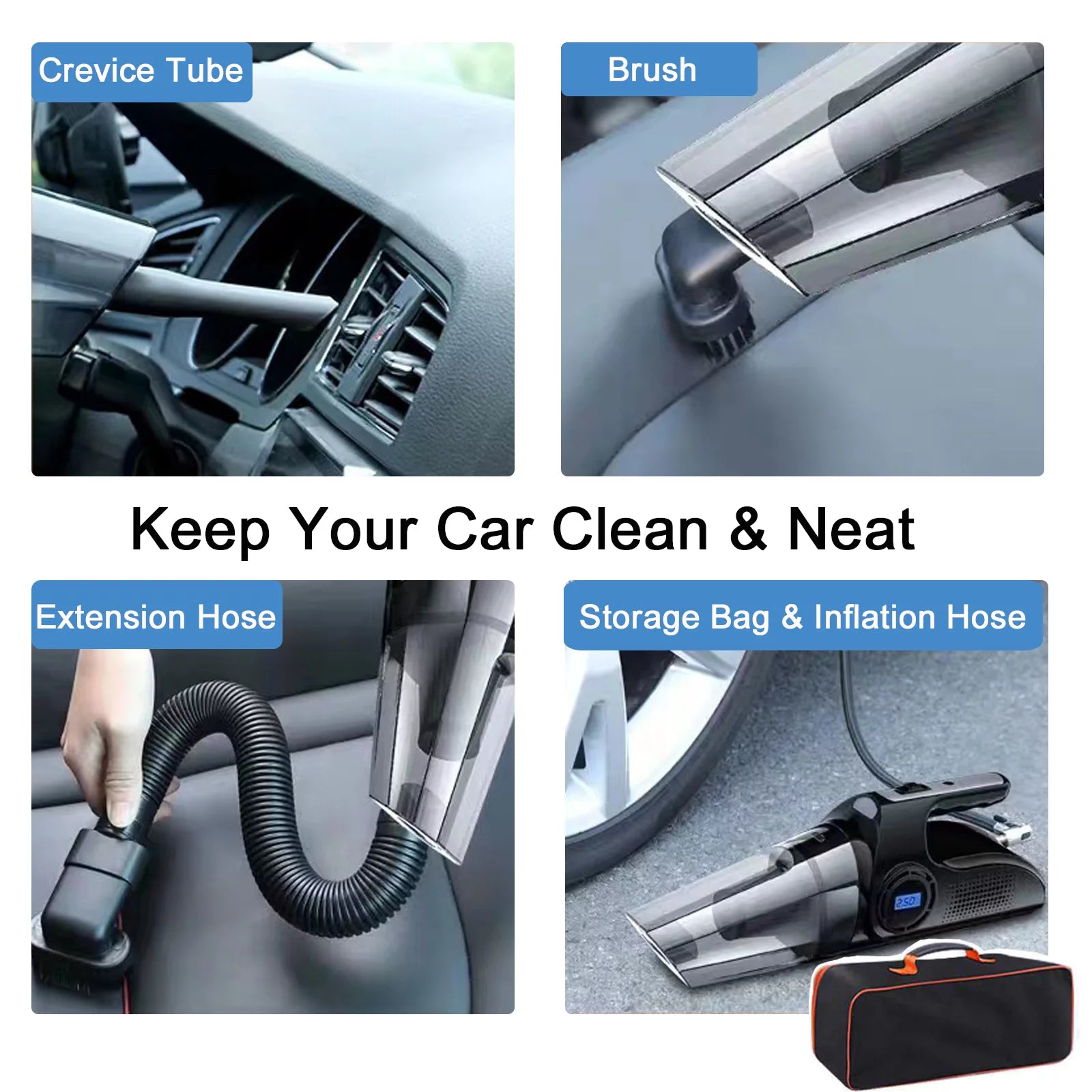 Portable Car Vacuum Cleaner