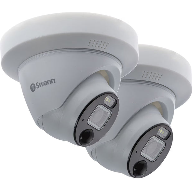 4 Channel 4K 1TB DVR with 2 X Enforcer Bullet Cameras and 2 X Enforcer Dome Cameras SWDVK-456802MQB-EU + SWPRO-4KDER-EU X 2