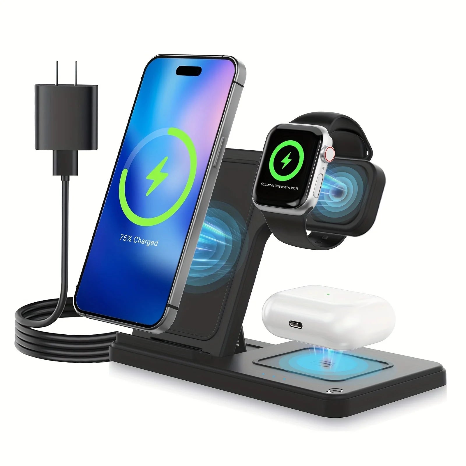 Magnetic Phone Charger Stand