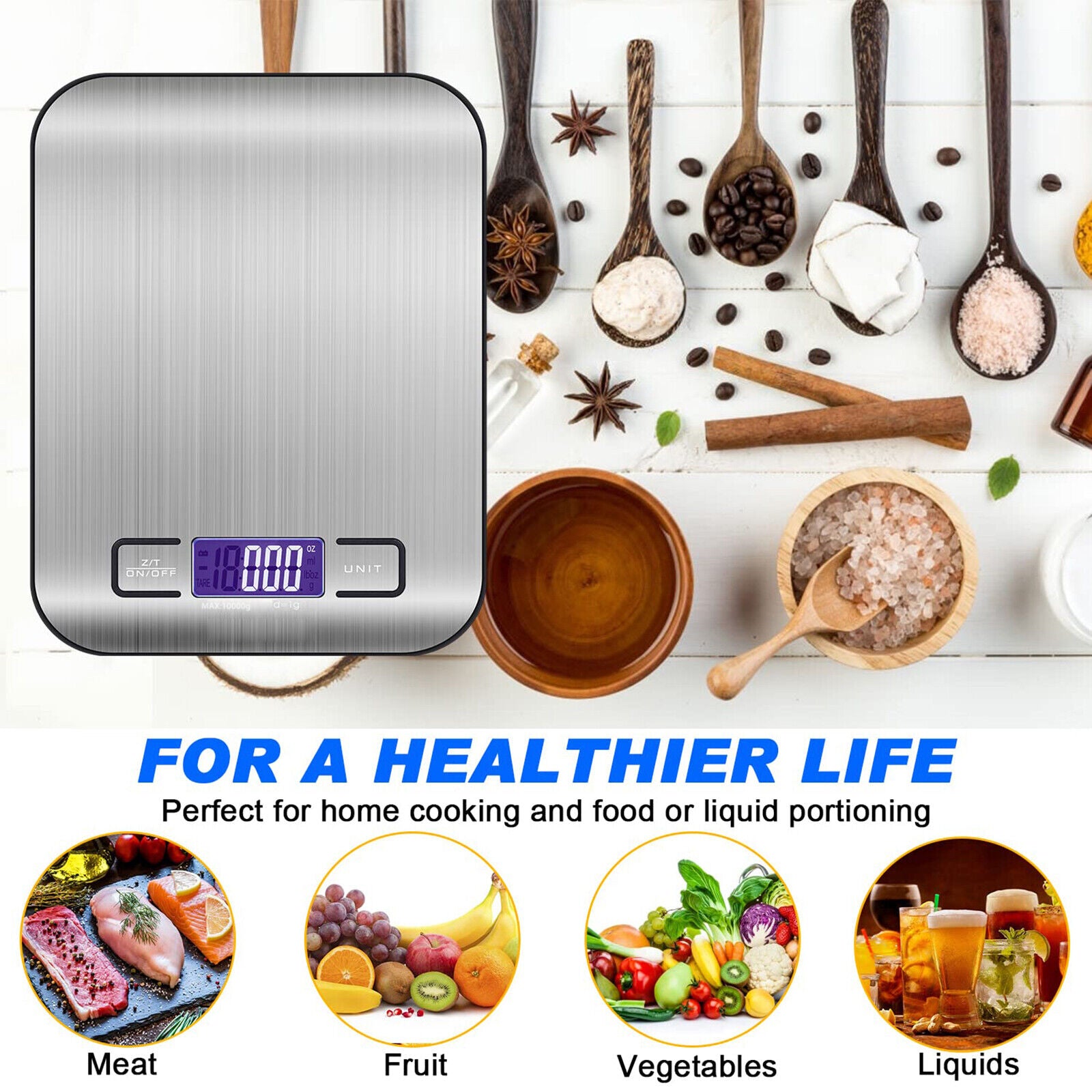 Digital Food Kitchen Scale